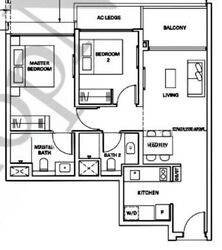 The Watergardens At Canberra (D27), Apartment #556624701